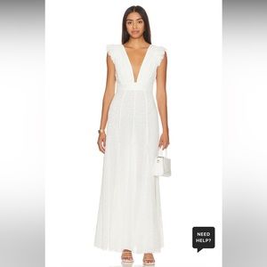 NWT Alice + Olivia white dress